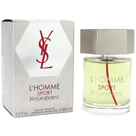 ysl l'homme sport 3.4 oz|Yves Saint Laurent Lhomme / Ysl EDT Spray 3.4 oz (100 ml) (m .